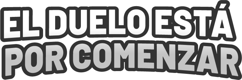 El duelo está por comenzar